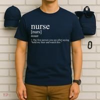 Funny Nurse Definition T-Shirt thumb 6