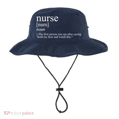 Funny Nurse Definition Bucket Hat