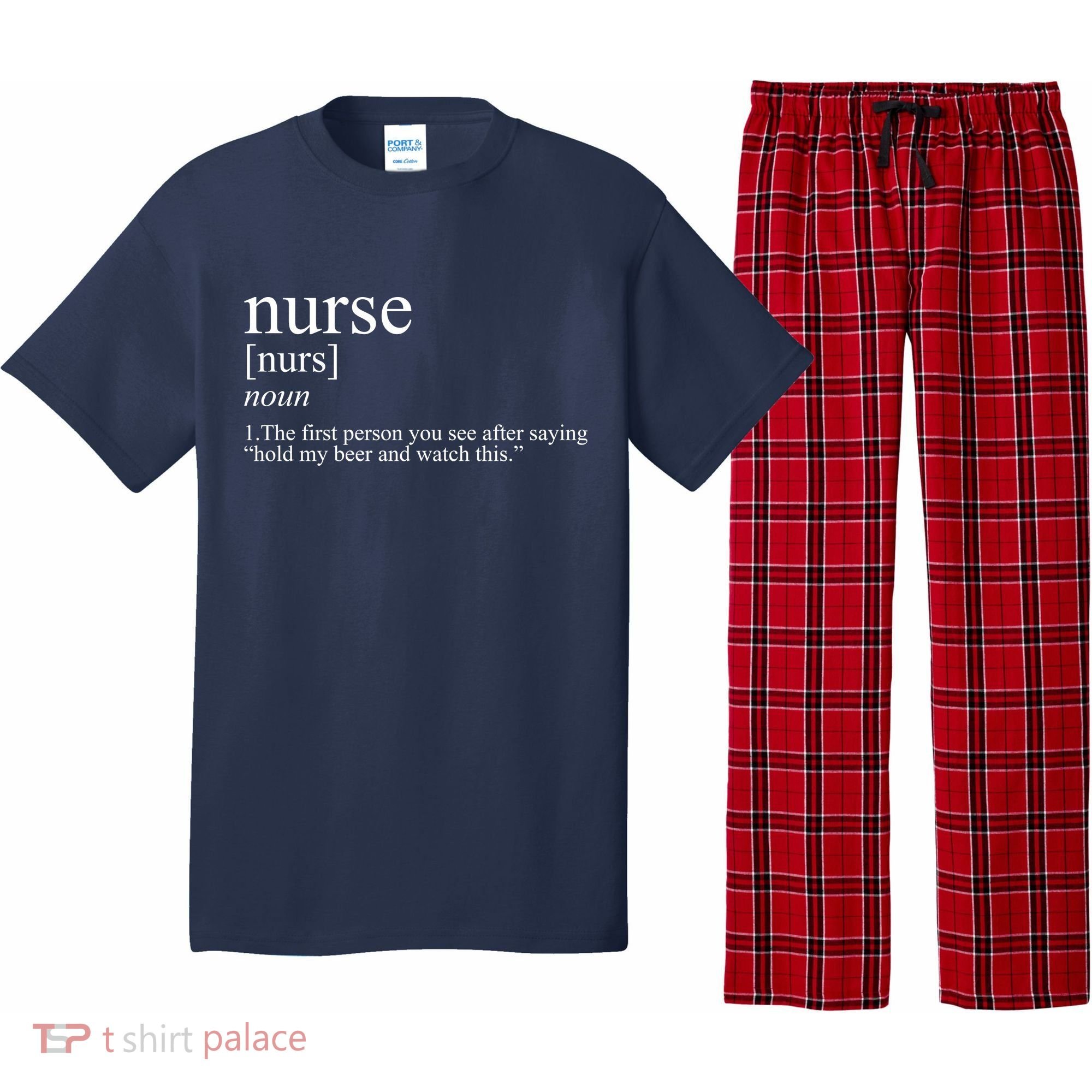 Funny Nurse Definition Pajama Set