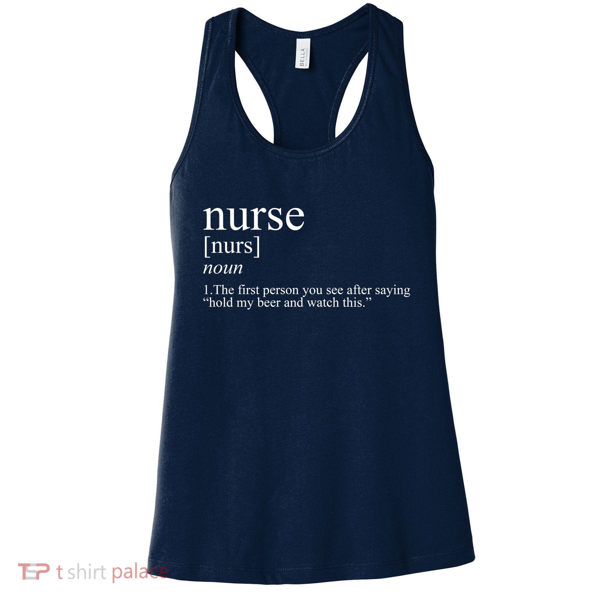 Funny Nurse Definition Women's Tank Top