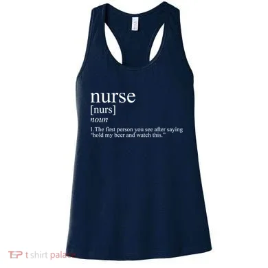 Funny Nurse Definition Women's Tank Top