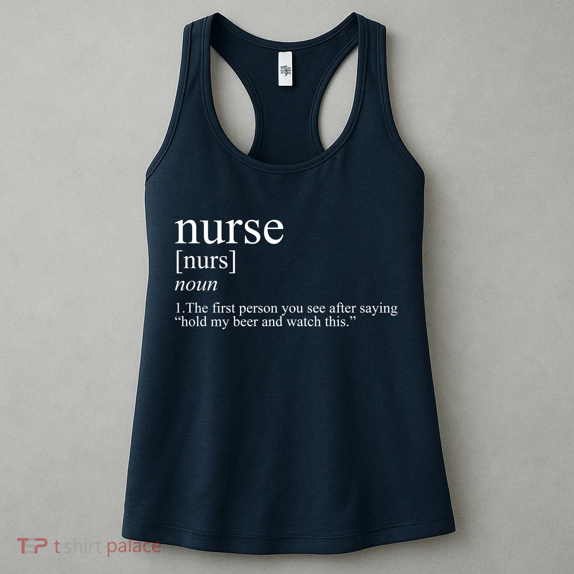 Funny Nurse Definition Women's Tank Top