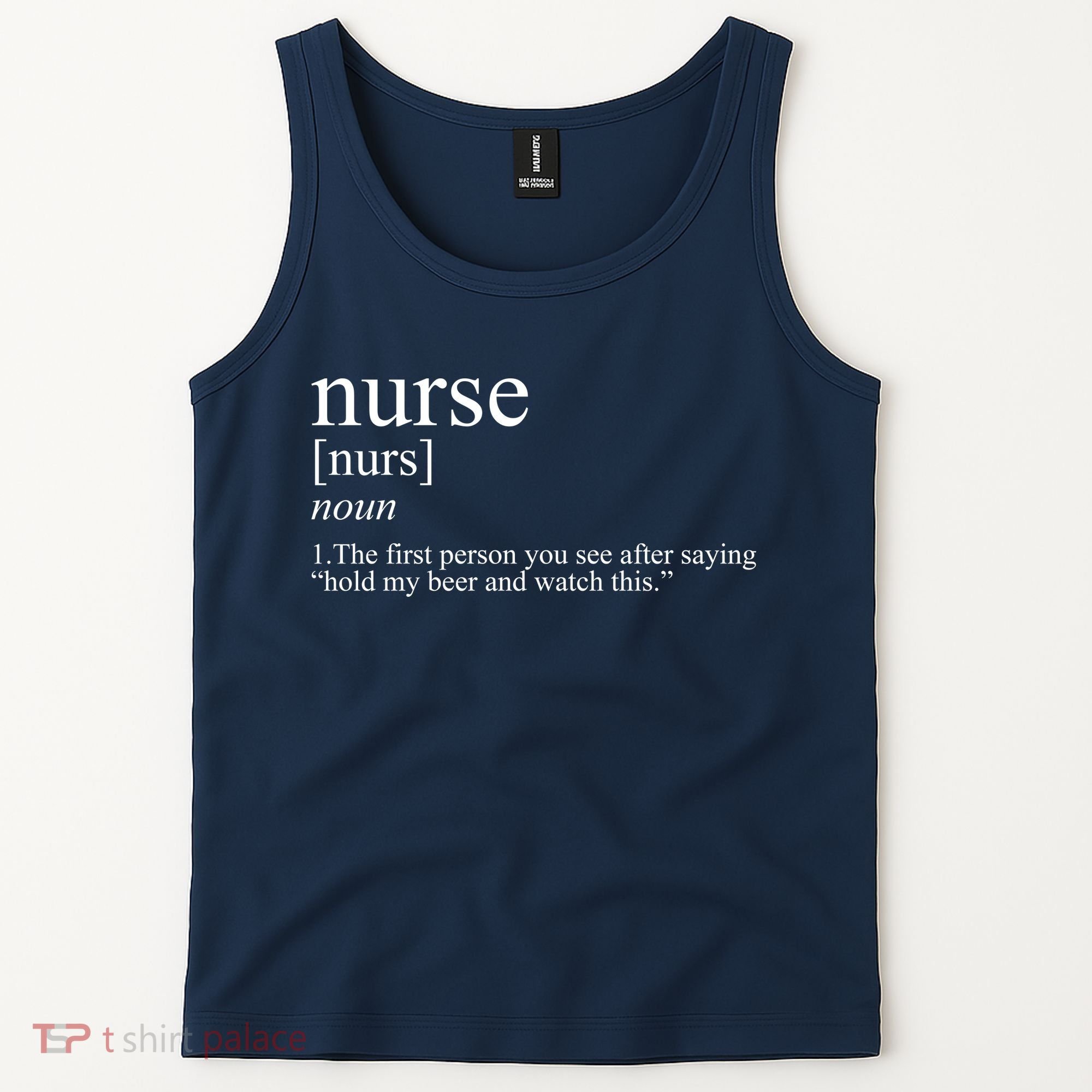 Funny Nurse Definition Tank Top