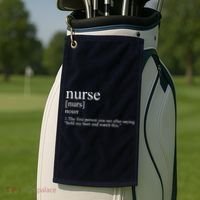 Funny Nurse Definition Golf Towel thumb 2