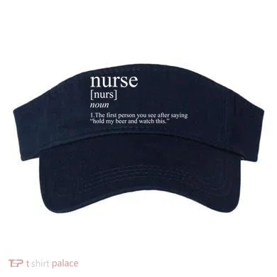 Funny Nurse Definition Visor