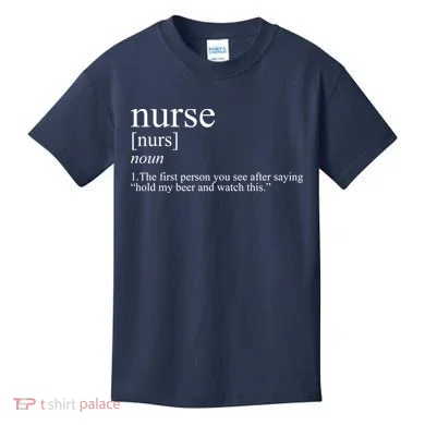 Funny Nurse Definition Kids T-Shirt