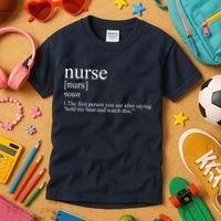 Funny Nurse Definition Kids T-Shirt thumb 3