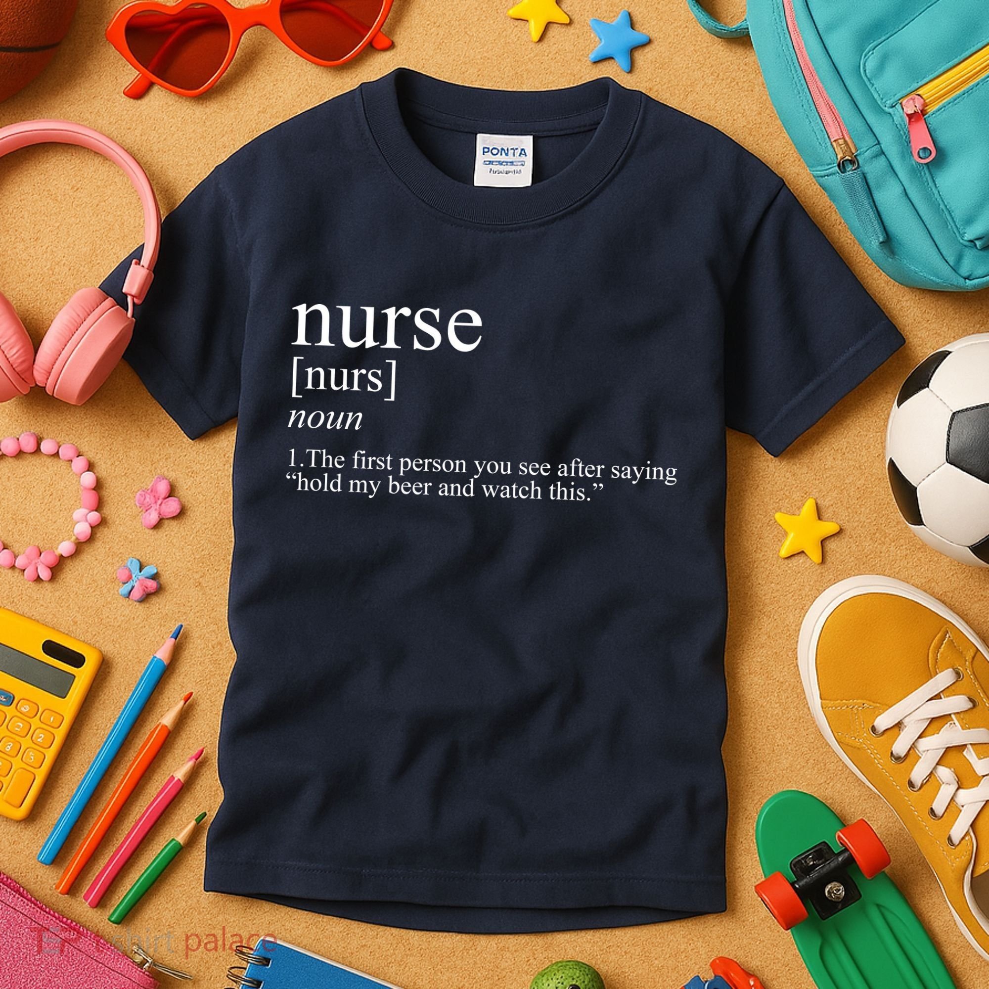 Funny Nurse Definition Kids T-Shirt