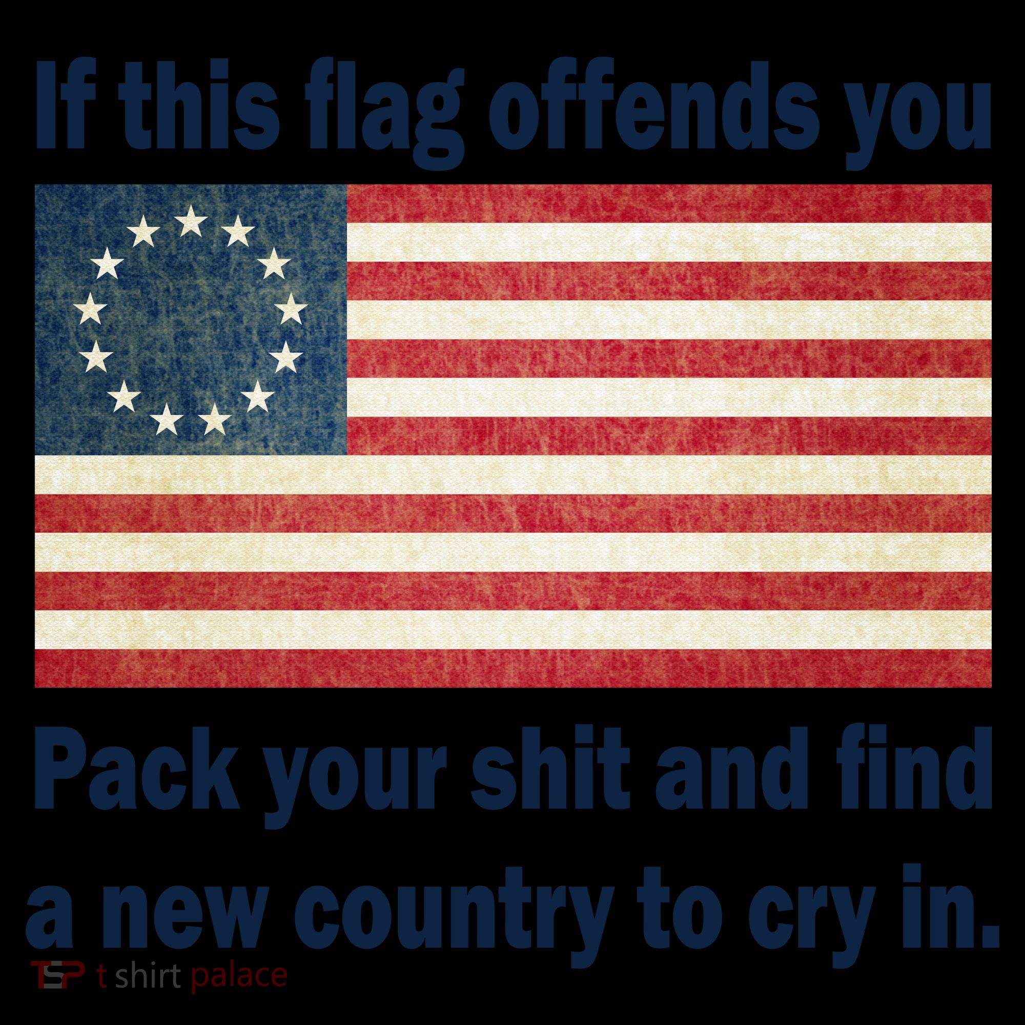 Funny Offensive Betsy Ross Flag Coffee Mug
