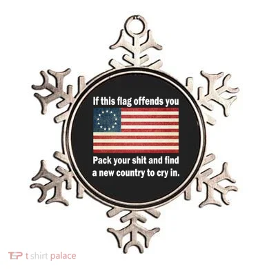 Funny Offensive Betsy Ross Flag Ornament