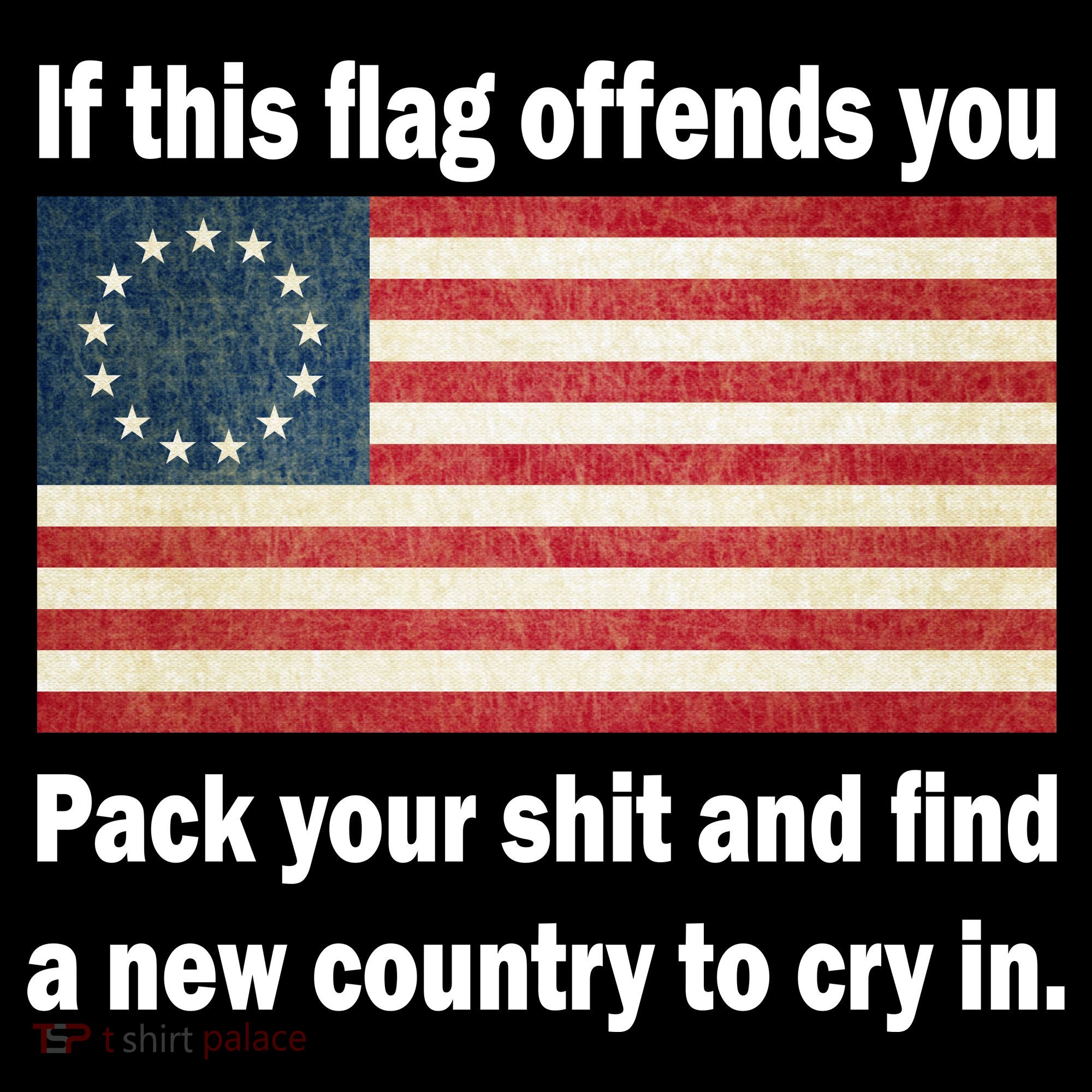 Funny Offensive Betsy Ross Flag Ornament