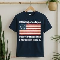Funny Offensive Betsy Ross Flag T-Shirt thumb 2