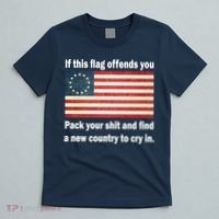 Funny Offensive Betsy Ross Flag T-Shirt thumb 5