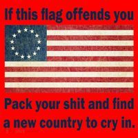 Funny Offensive Betsy Ross Flag Santa Hat thumb 1