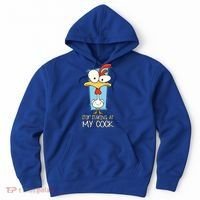 Funny Offensive Stop Staring At My Cock Hoodie thumb 0