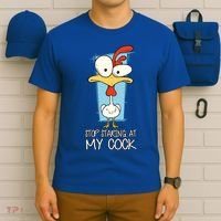 Funny Offensive Stop Staring At My Cock T-Shirt thumb 6
