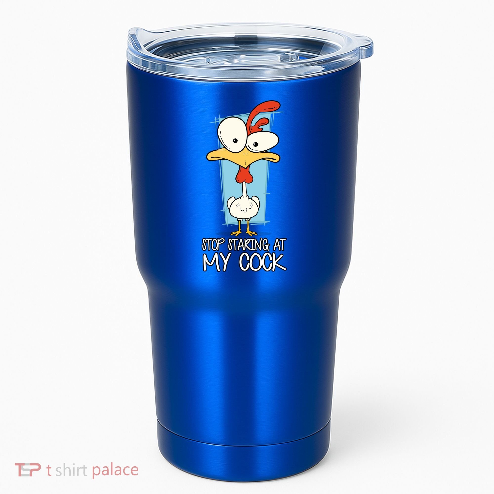 Funny Offensive Stop Staring At My Cock Tumbler