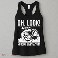 Funny Oh Look Nobody Gives A Shit Women's Tank Top thumb 3