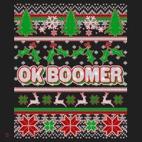 Funny OK Boomer Ugly Christmas Hat thumb 2