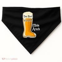 Funny Oktoberfest Das Boot Kicked Mein Arsch USA-Made Doggie Bandana thumb 0
