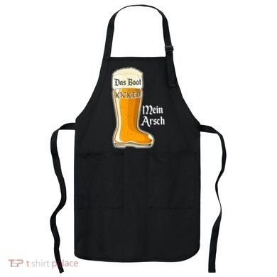 Funny Oktoberfest Das Boot Kicked Mein Arsch Apron