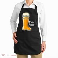 Funny Oktoberfest Das Boot Kicked Mein Arsch Apron thumb 2