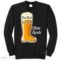 Funny Oktoberfest Das Boot Kicked Mein Arsch Sweatshirt thumb 0