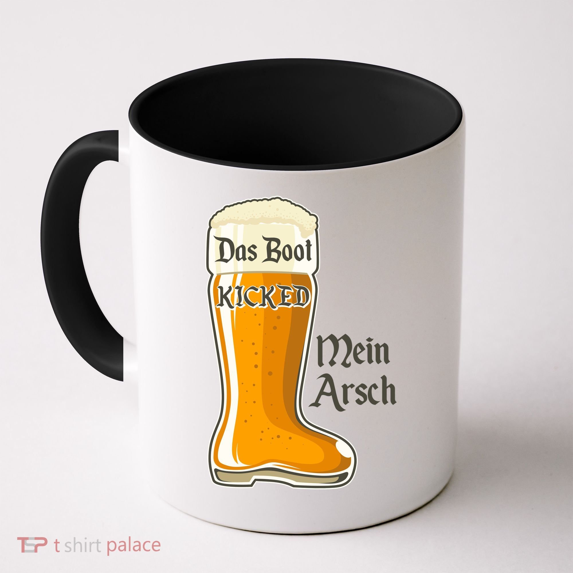 Funny Oktoberfest Das Boot Kicked Mein Arsch Coffee Mug