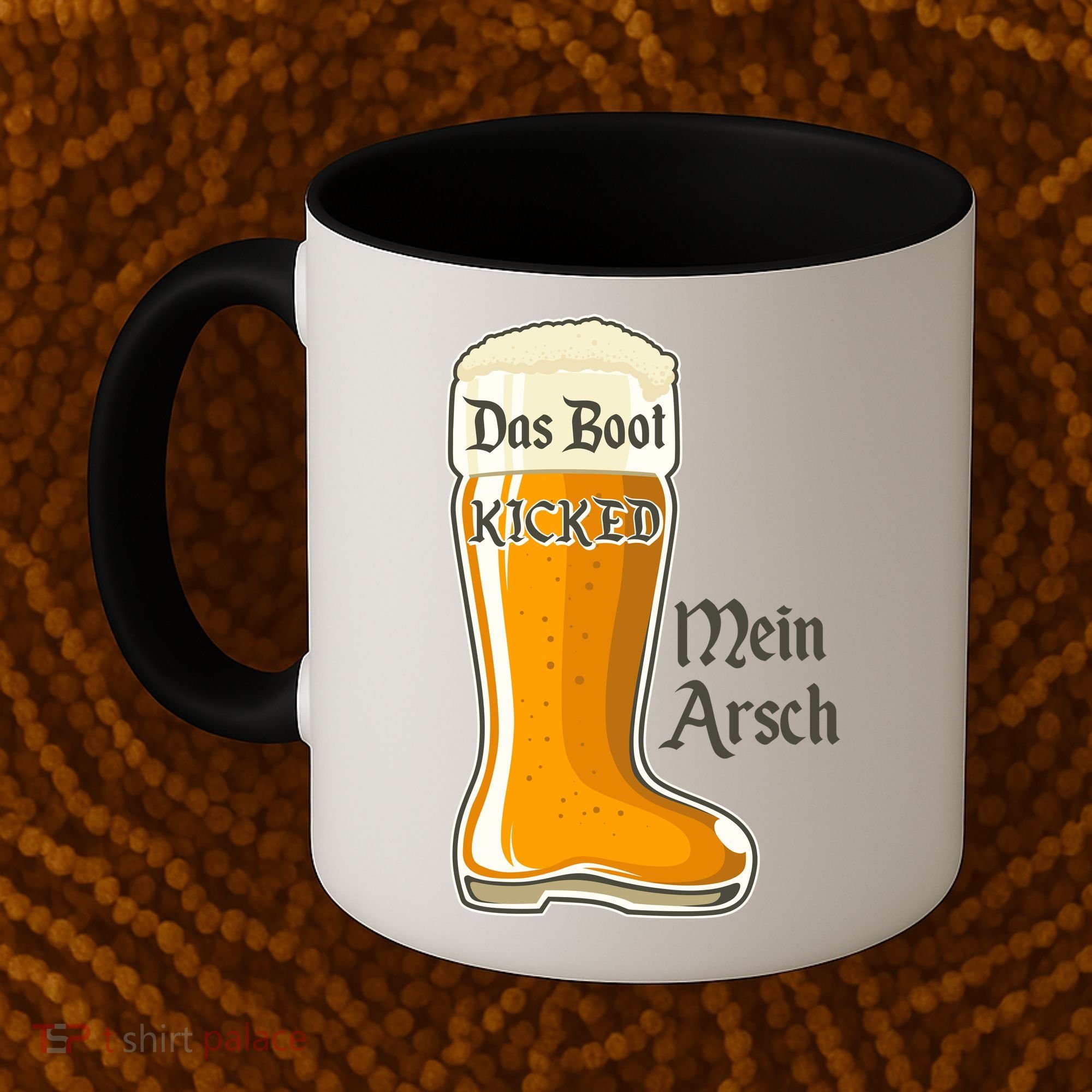 Funny Oktoberfest Das Boot Kicked Mein Arsch Coffee Mug