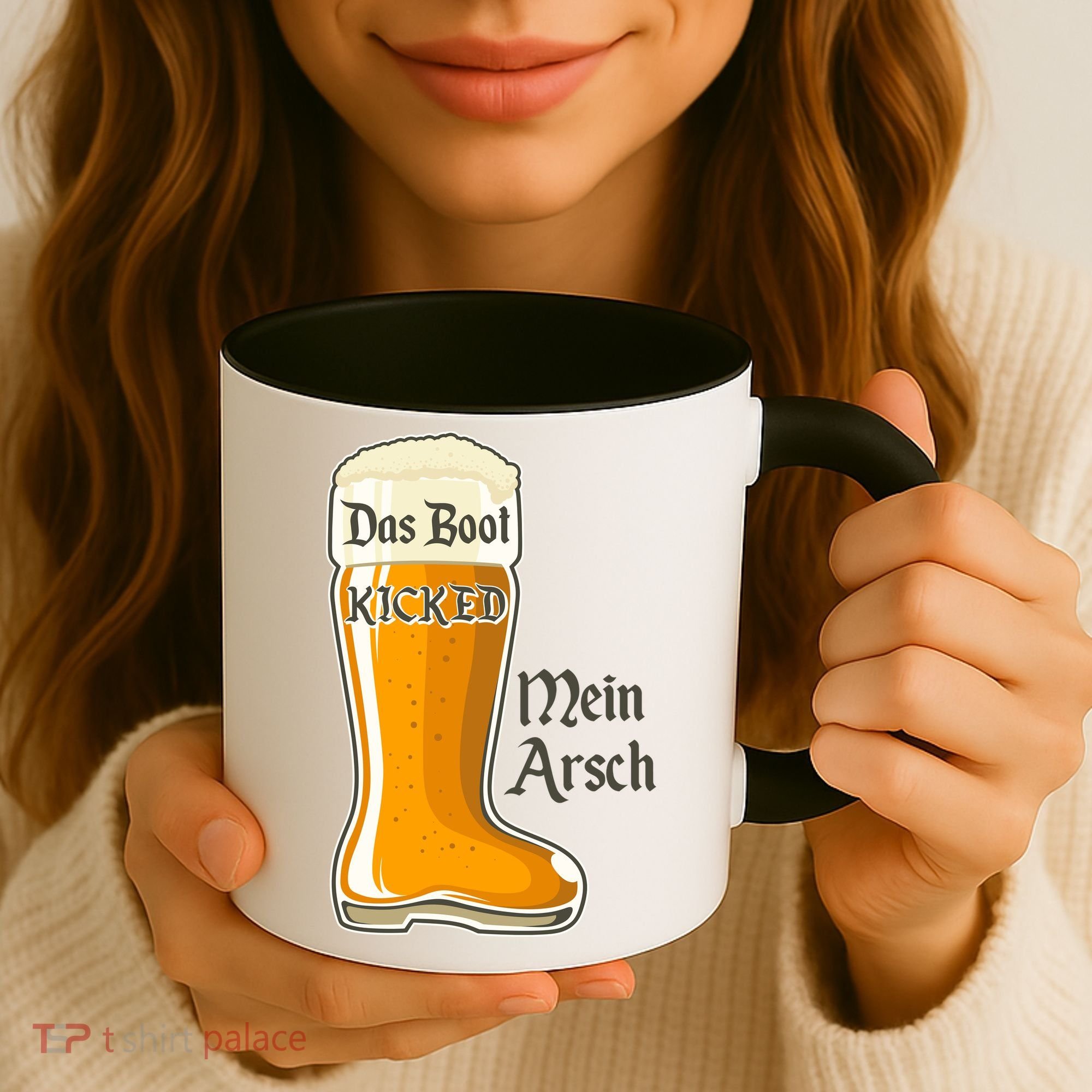 Funny Oktoberfest Das Boot Kicked Mein Arsch Coffee Mug