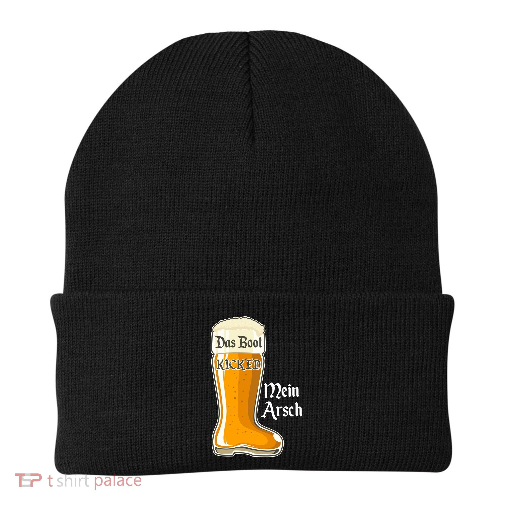 Funny Oktoberfest Das Boot Kicked Mein Arsch Beanie