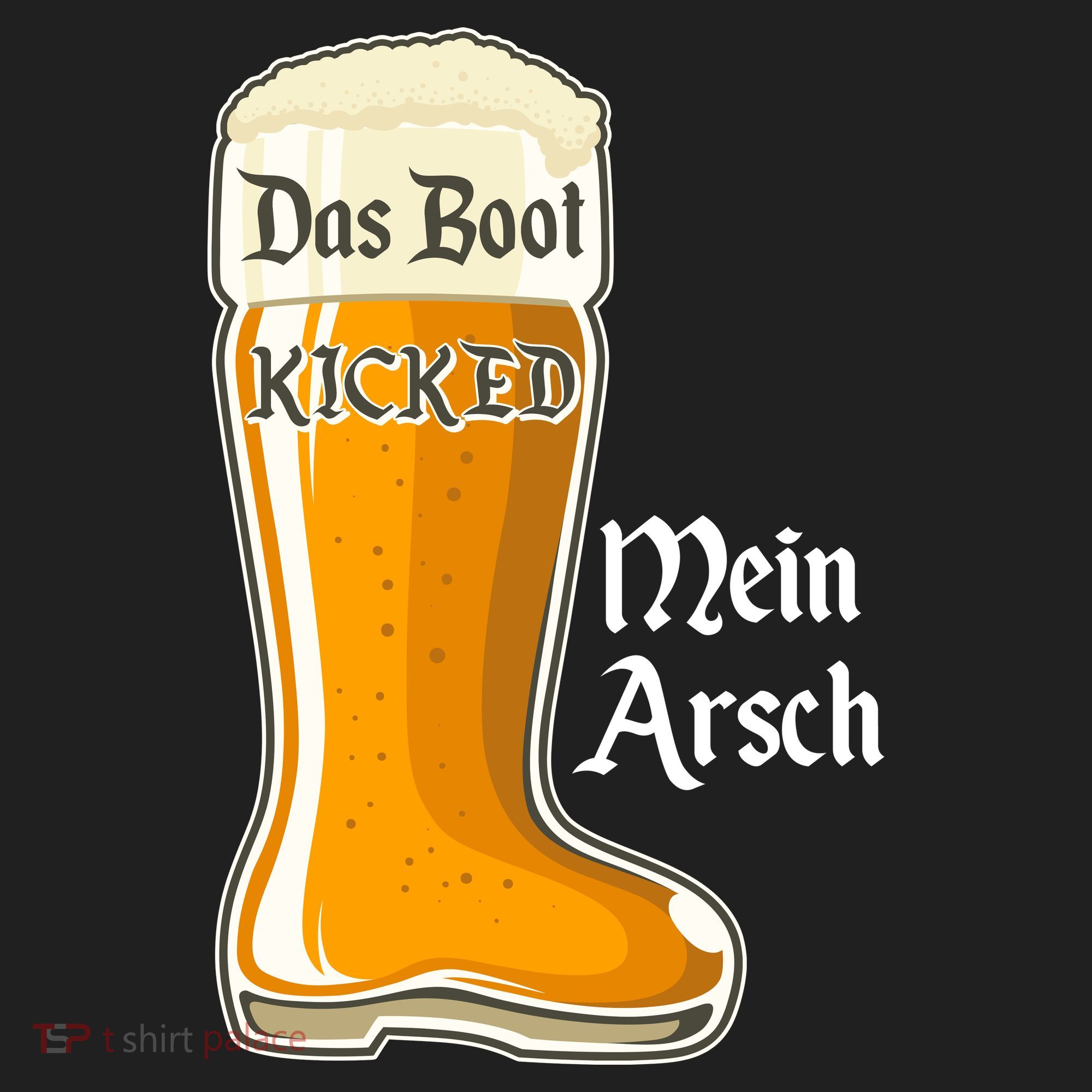 Funny Oktoberfest Das Boot Kicked Mein Arsch Beanie