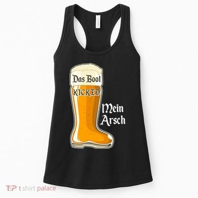 Funny Oktoberfest Das Boot Kicked Mein Arsch Women's Tank Top