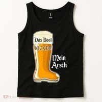 Funny Oktoberfest Das Boot Kicked Mein Arsch Tank Top thumb 2
