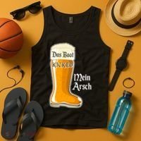 Funny Oktoberfest Das Boot Kicked Mein Arsch Tank Top thumb 4
