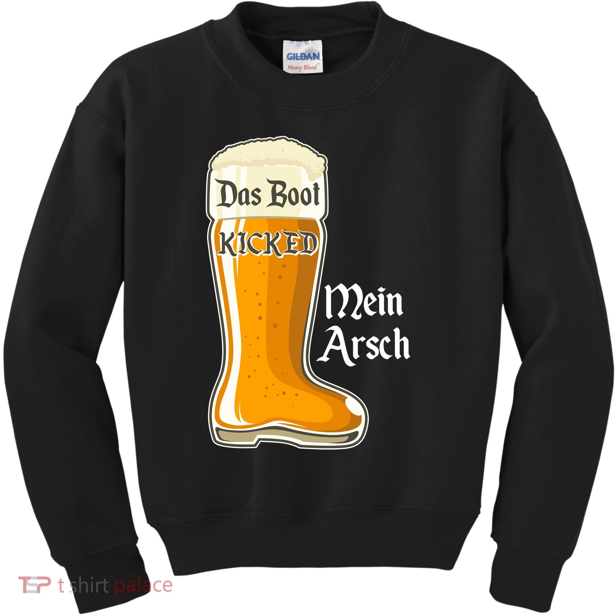 Funny Oktoberfest Das Boot Kicked Mein Arsch Kids Sweatshirt
