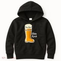 Funny Oktoberfest Das Boot Kicked Mein Arsch Kids Hoodie thumb 0