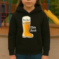Funny Oktoberfest Das Boot Kicked Mein Arsch Kids Hoodie thumb 3