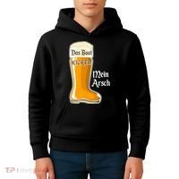 Funny Oktoberfest Das Boot Kicked Mein Arsch Kids Hoodie thumb 4