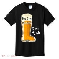 Funny Oktoberfest Das Boot Kicked Mein Arsch Kids T-Shirt thumb 0