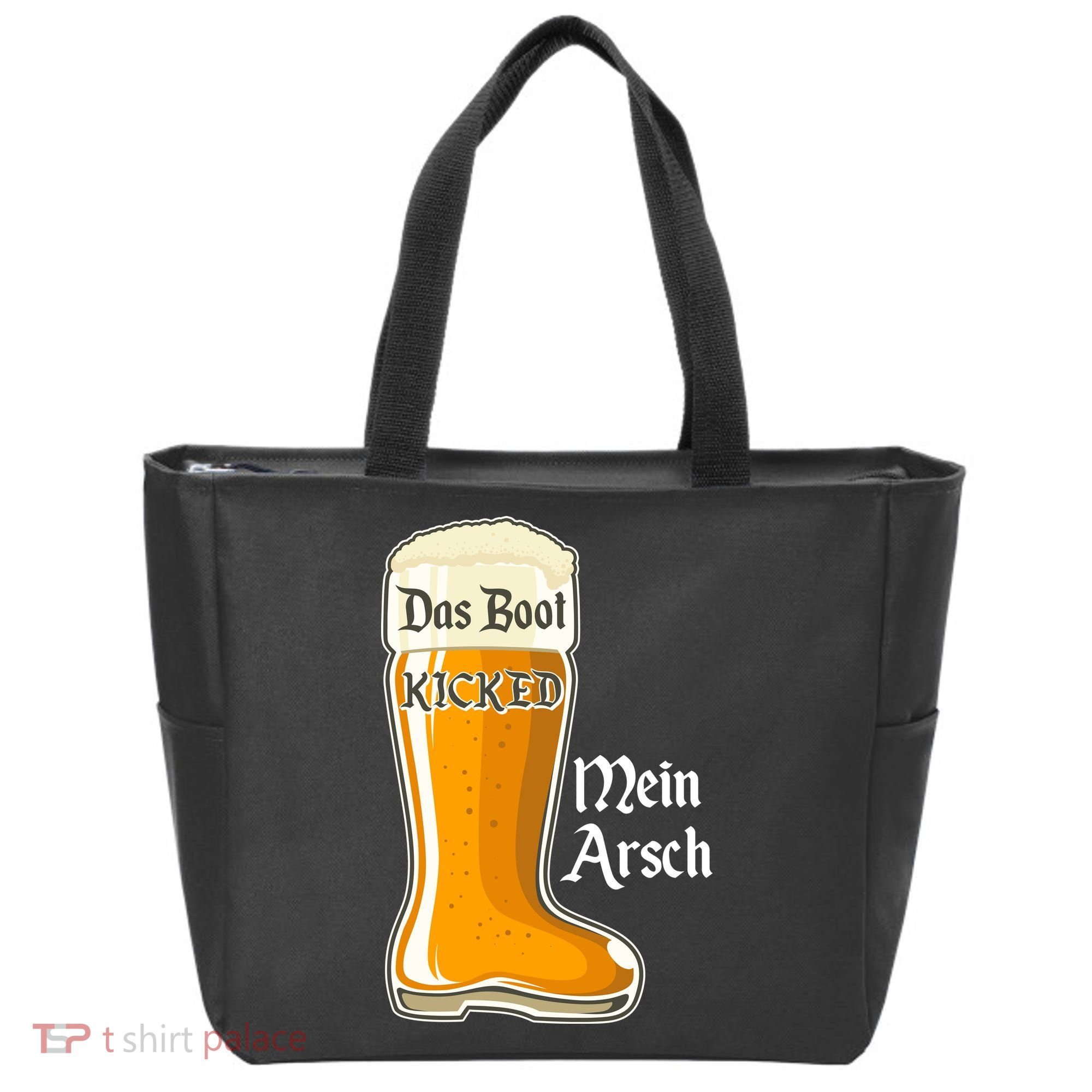 Funny Oktoberfest Das Boot Kicked Mein Arsch Tote Bag