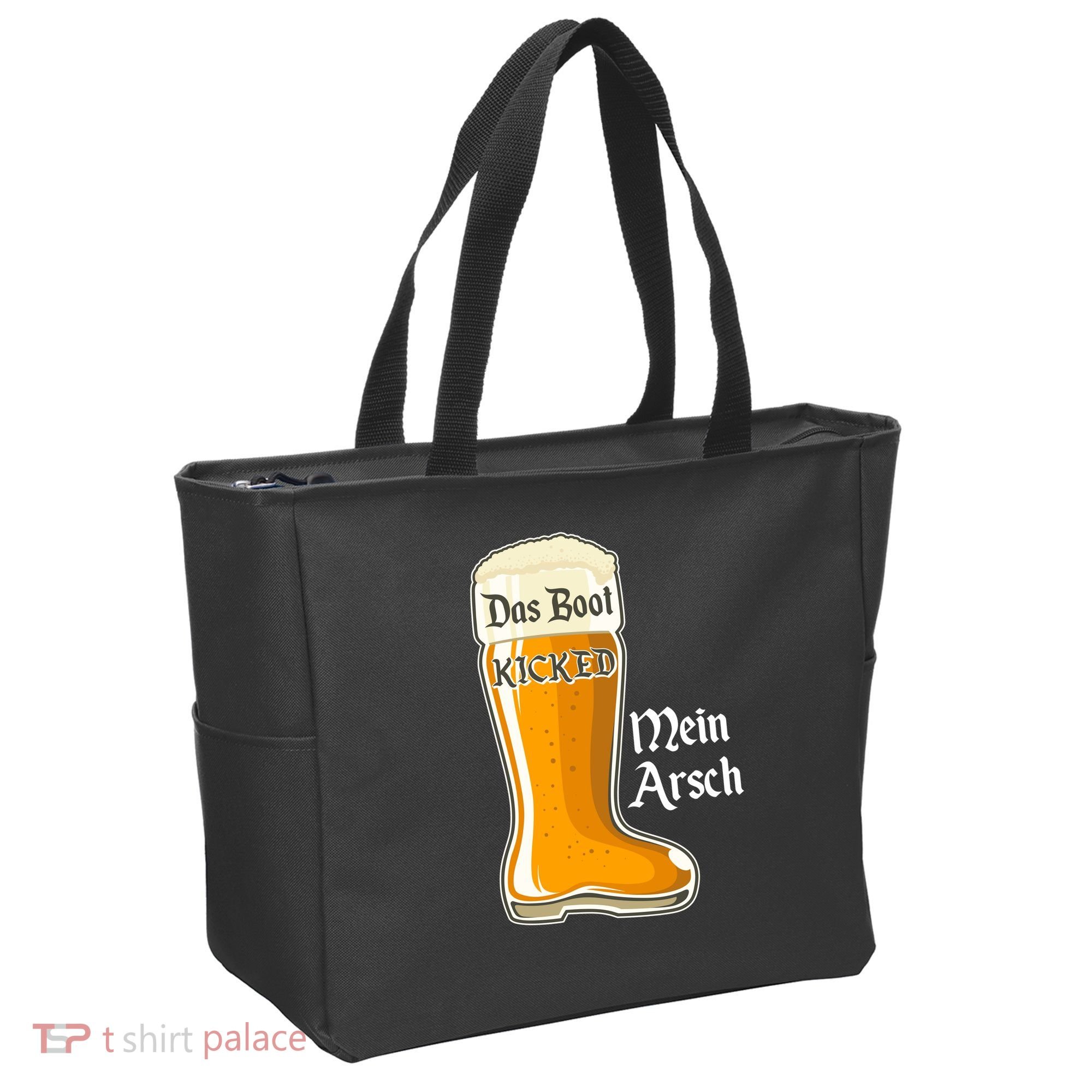 Funny Oktoberfest Das Boot Kicked Mein Arsch Tote Bag