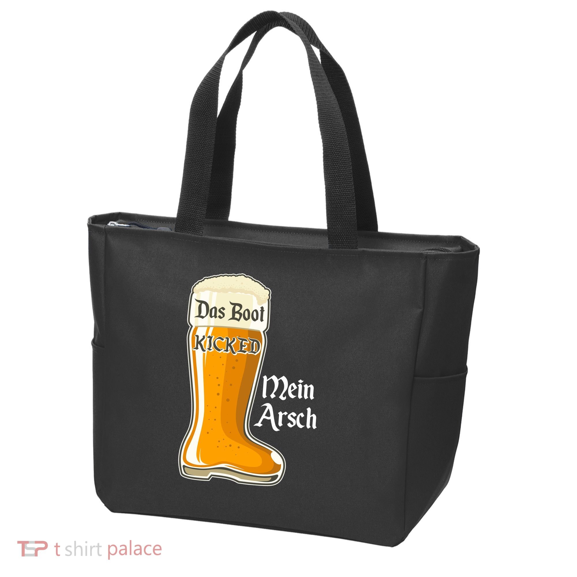 Funny Oktoberfest Das Boot Kicked Mein Arsch Tote Bag