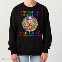 Funny Old Lady Women's Sweatshirt thumb 0
