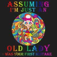 Funny Old Lady Women's Sweatshirt thumb 2