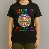 Funny Old Lady T-Shirt thumb 4