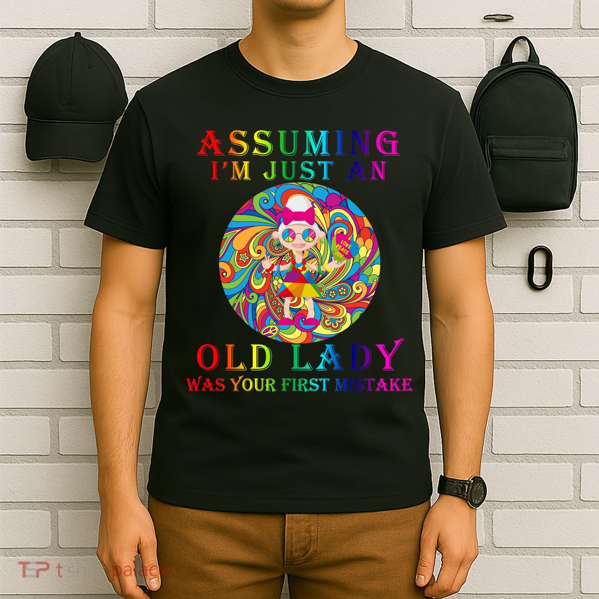 Funny Old Lady T-Shirt