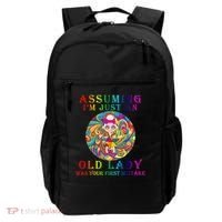 Funny Old Lady Backpack thumb 0