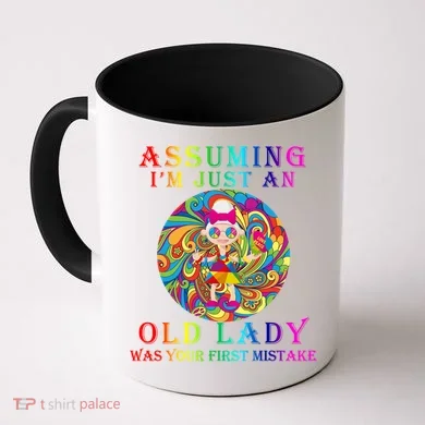 Funny Old Lady Coffee Mug