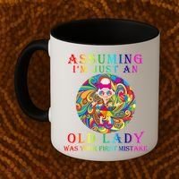 Funny Old Lady Coffee Mug thumb 2